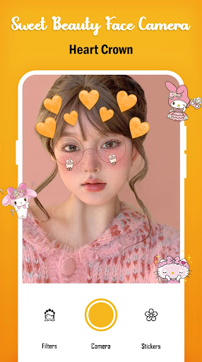 Android application Sweet Beauty Face Camera screenshort