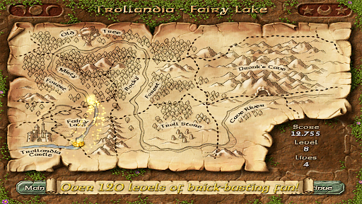 Fairy Treasure - Brick Breaker Screen 3