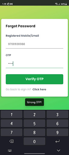 Android application IoT Controller screenshort
