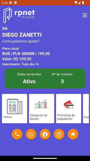 RPNET Screen 2