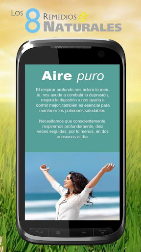 Los ocho remedios naturales