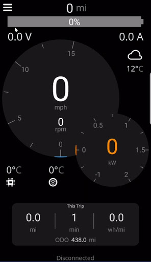Android application PowerVelocity NextGen screenshort