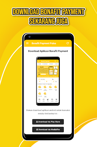 Bonafit Payment Pulsa Screen 3