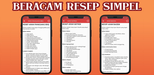 Resep Masak Ayam Lengkap