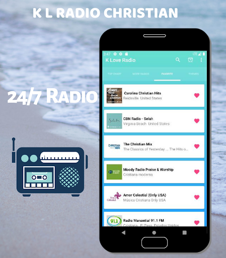 K L Radio Christian App Screen 3