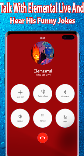 Elemental fake call Screen 3