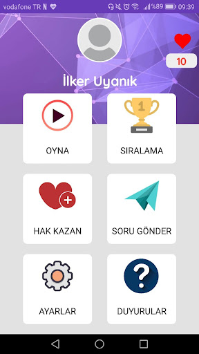 Hızlı Quiz - Bilgi Yarışması