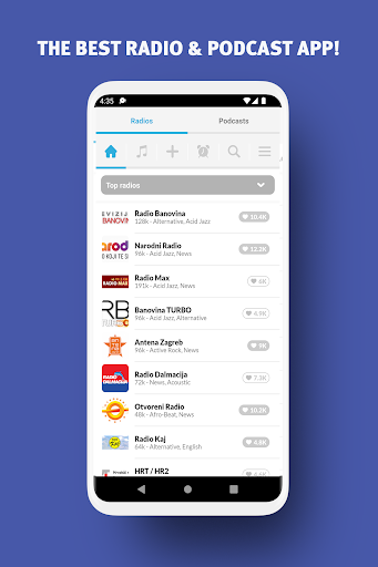 Radio Croatia - Radio FM Screenshot 1 - AppWisp.com