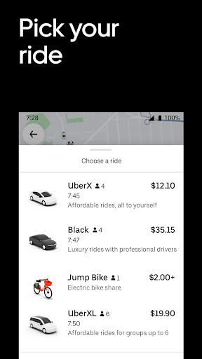 Uber - Request a ride 4.399.10006 screenshots 3