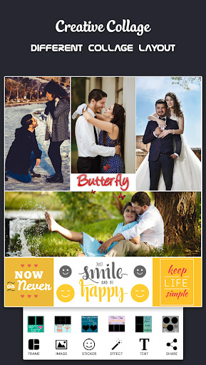 Android application Creative Photo Collage Maker screenshort