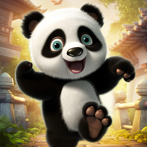 Panda Run  Icon