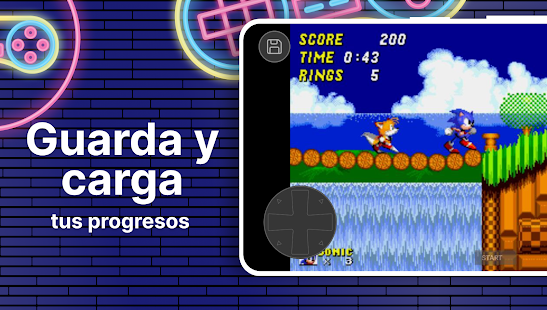 Juegos retro 90: Emulador Screenshot