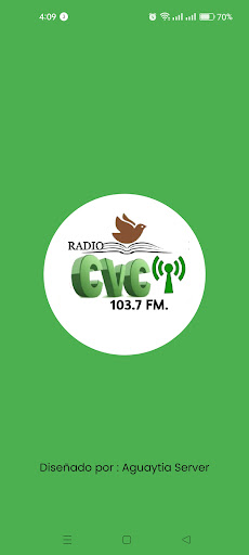 Android application RADIO CVC HUANUCO screenshort