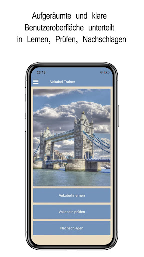 Vokabeltrainer Englisch Screen 3
