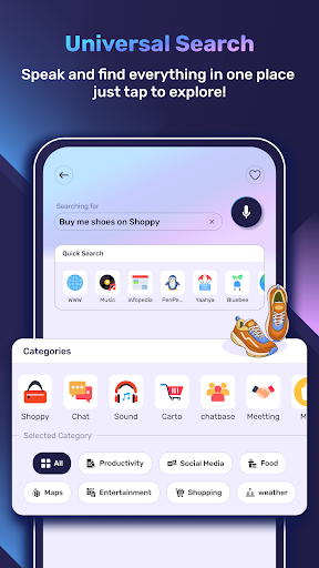 Voice Assistive Command Search