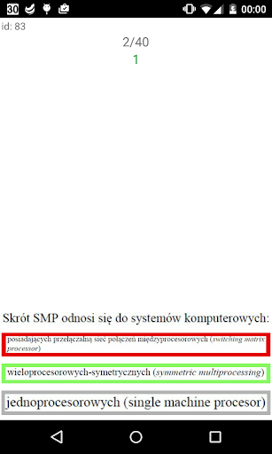 IS Exam - egzamin inżynierski Screen 2