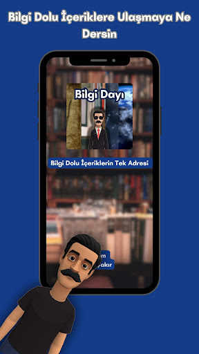 Android application Bilgi Dayı | Herşeyi Keşfet screenshort