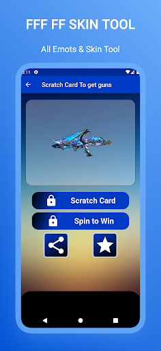 FFF FF Skin Tools & Emotes Screen 3