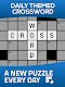 screenshot of Daily Themed Crossword Puzzles