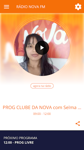 Android application Rádio Nova FM screenshort