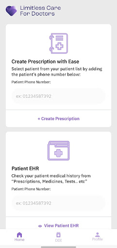 Limitless Care Doctors Screen 2