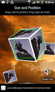 Photo Cube Live Wallpaper Screenshot