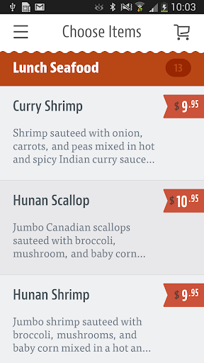 Sonny Lees Hunan Taste Screen 3