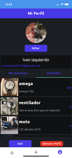 Android application La Cuevita screenshort