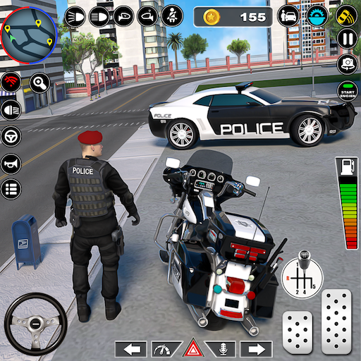 Police Car Chase - Cop Games logo