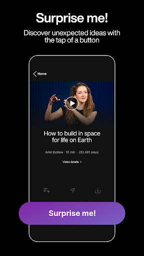 Screenshot of TED Talks: Watch and Learn