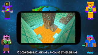 Diamond Map:Dungeon Craft MCPE - Screenshot 1