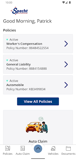 Specht Insurance Group Ltd Screen 2