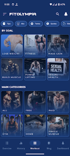 FitOlympia Pro - Gym Workouts - Health & Fitness - apps