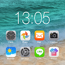 OS12 launcher theme &wallpaper icon