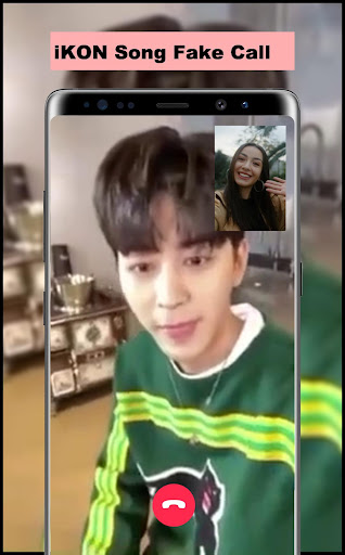 iKON Song Fake Call Screen 3