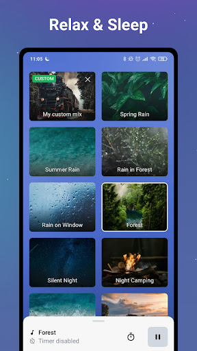 Android application Sleep Sounds: White Noise screenshort