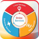 Electricity, Water and Local Services Online icon