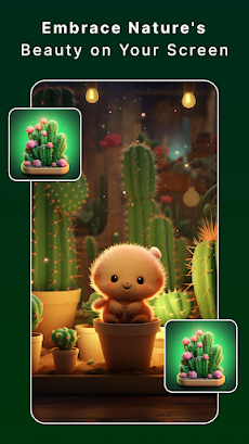 Cute Cactus Wallpapersのおすすめ画像2