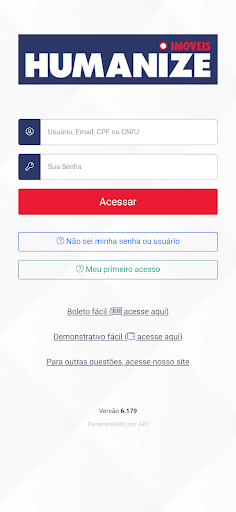 Android application Humanize Imóveis screenshort