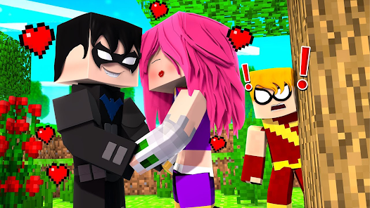 Imágen 5 Teen Titans for Minecraft PE android