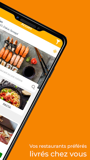 Dakar Food Delivery Screen 2