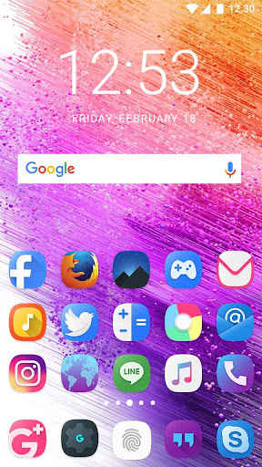 Theme of Samsung Galaxy A73 5G Screen 2