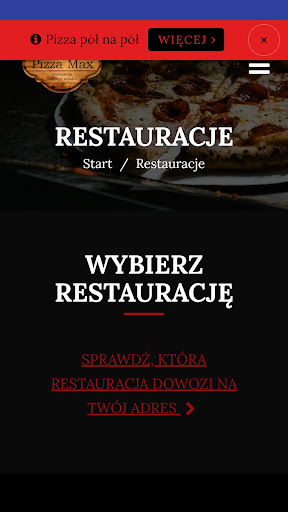Pizza Max Screen 2