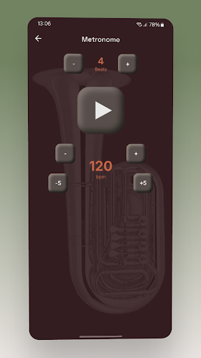 Screenshot of Tuba Fingering Chart