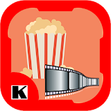 Movie Trailer With Popcorn icon