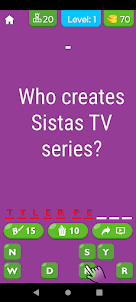 Sistas TV Series Quiz Game