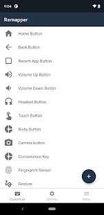 Remap buttons and gestures Screenshot