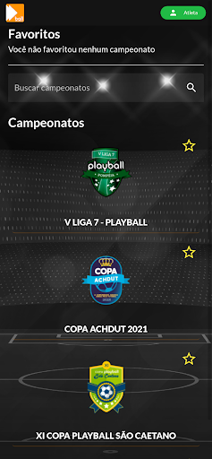 Android application Playball screenshort