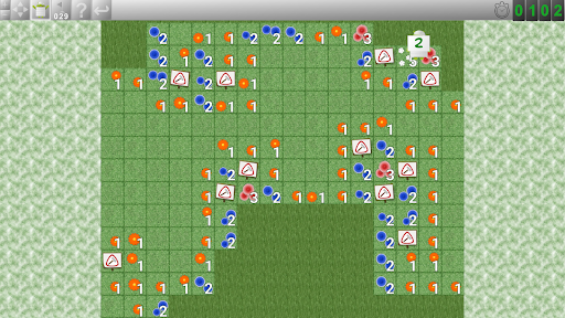 Android application Sweepoid the minesweeper screenshort