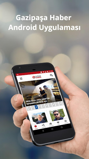 Android application Gazipaşa Haber screenshort